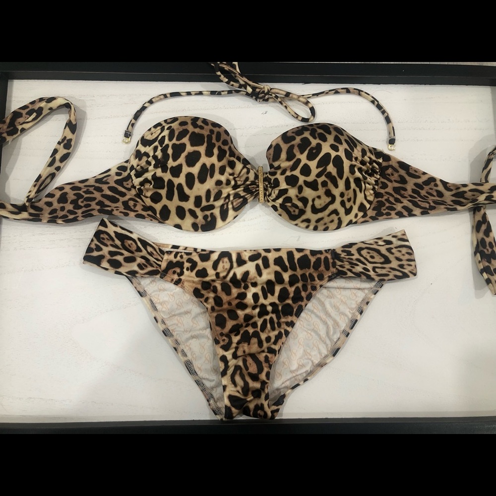 Victoria Secret Swim Cheetah Print Bikini